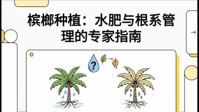 第09节:水分与根系养护&mdash;&mdash;&ldquo;旱了灌饱水，涝了排彻底&ldquo;课程：《槟榔种植：从不懂到精通的10堂必修课》