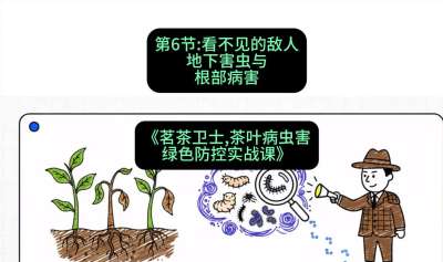 第06节：看不见的敌人&mdash;&mdash;地下害虫与根部病害，课程：《茗茶卫士&mdash;&mdash;茶叶病虫害绿色防控实战课》#识农AI