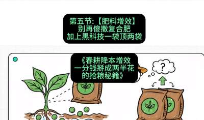 第五节：【肥料增效】别再傻撒复合肥，加上&ldquo;黑科技&rdquo;一袋顶两袋